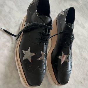 Stella McCartney Elyse Platform Shoes with stars